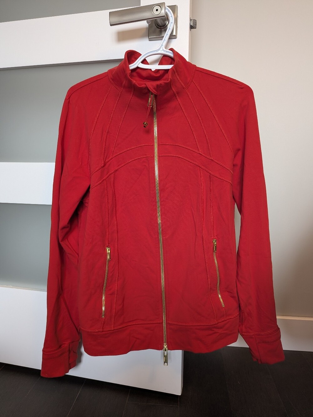 Oxford Red/Gold Define Track Jacket Luon - Lululemon